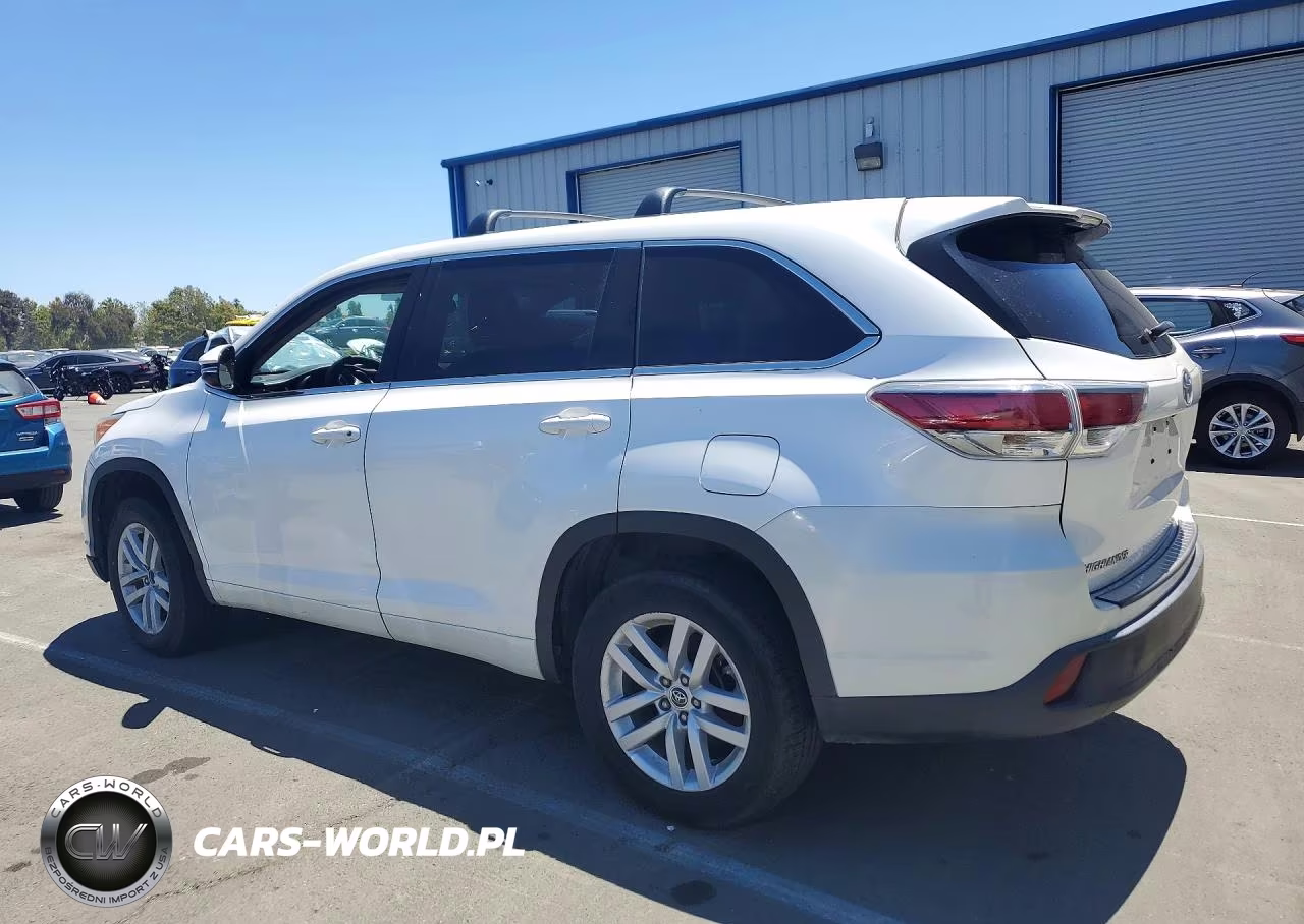 2016 Toyota Highlander Le VIN:5TDZKRFH9GS144964 - 2