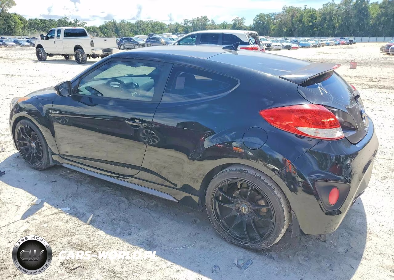 2016 Hyundai Veloster Turbo VIN:KMHTC6AE7GU296473 - 2