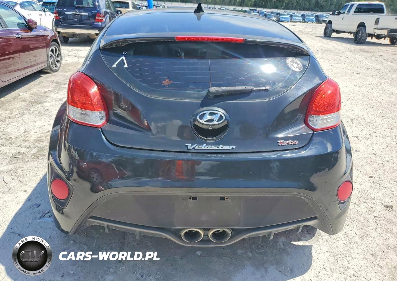 2016 Hyundai Veloster Turbo VIN:KMHTC6AE7GU296473 - 6