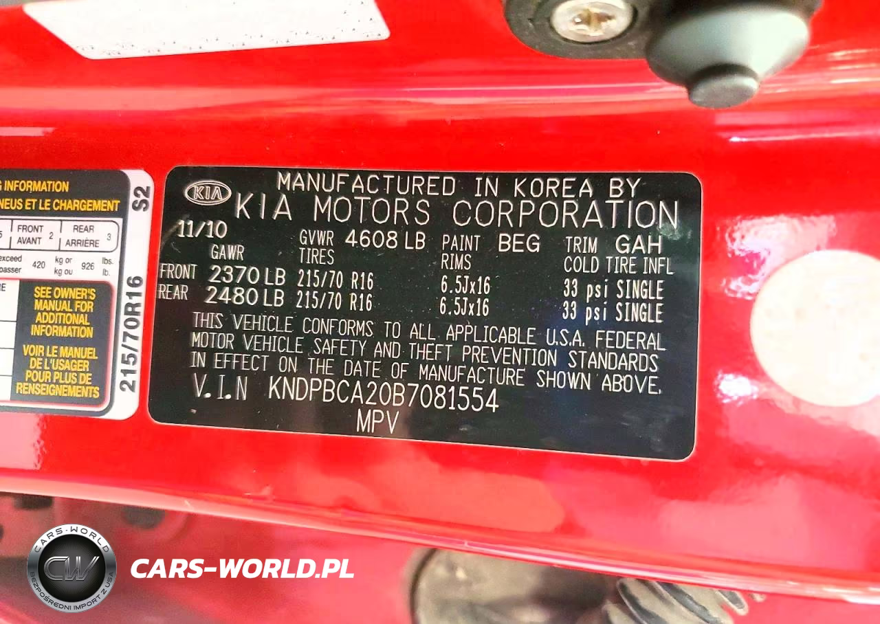 2011 Kia Sportage Lx VIN:KNDPBCA20B7081554 - 13