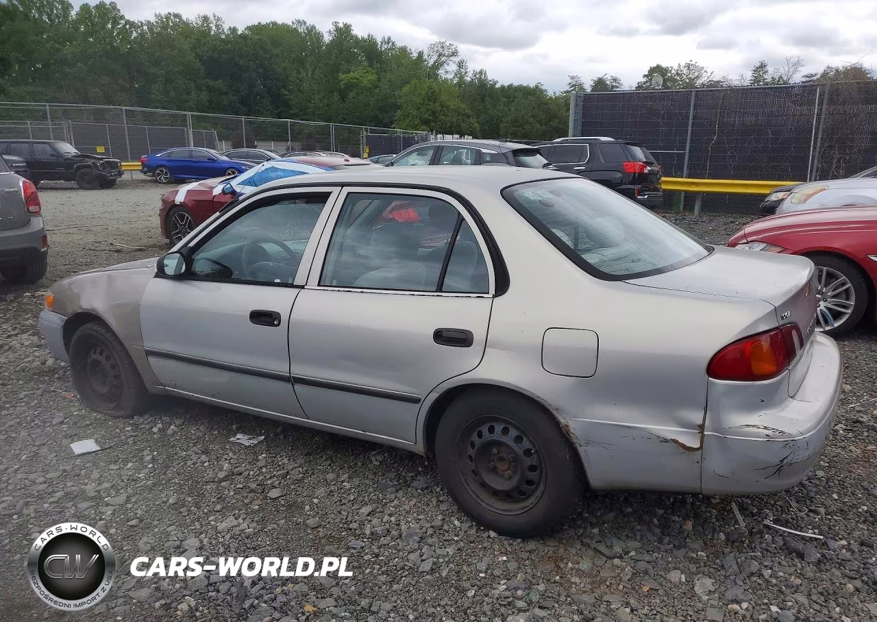 2000 Toyota Corolla Ve VIN:1NXBR12E3YZ383820 - 2