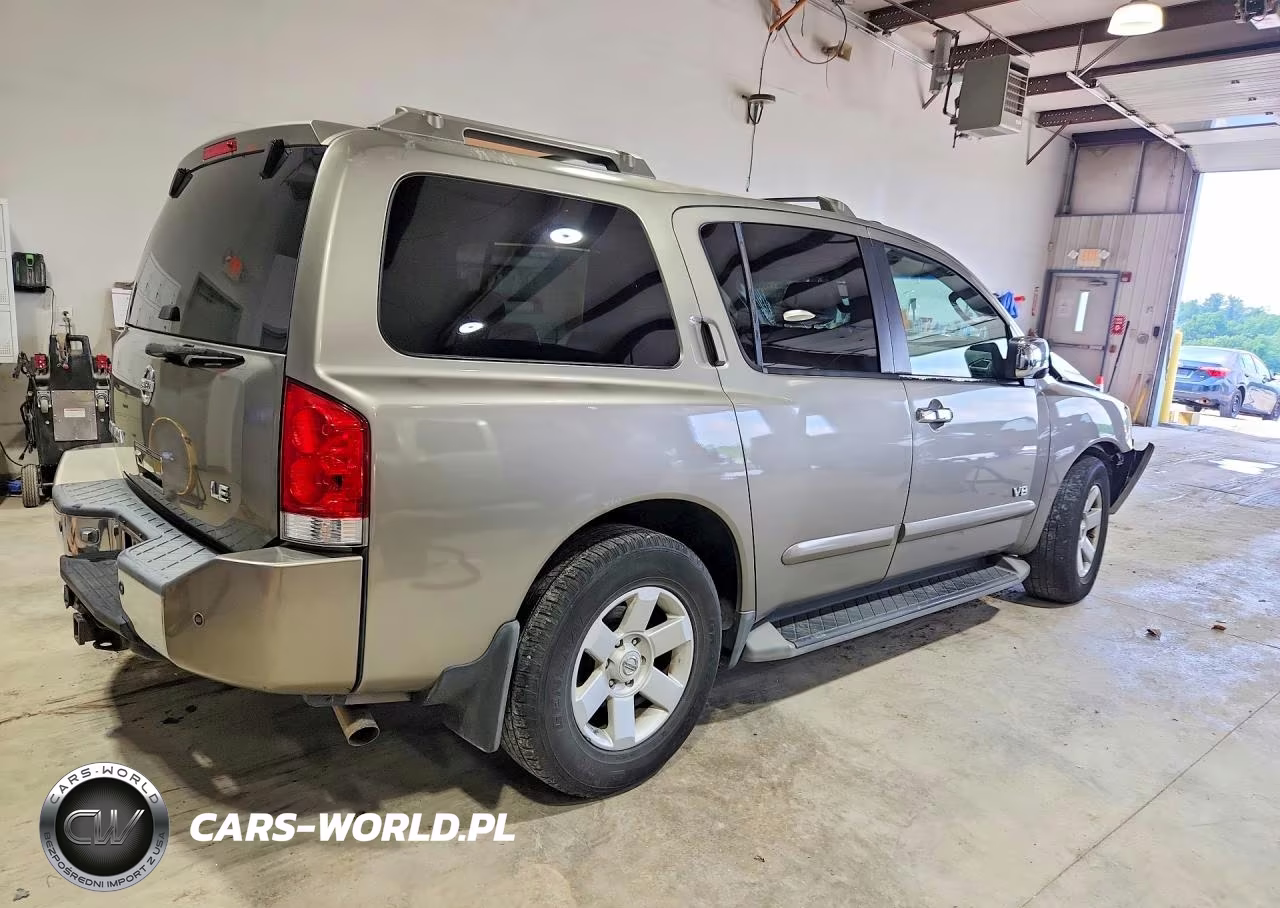 2006 Nissan Armada Se VIN:5N1AA08B96N735302 - 3