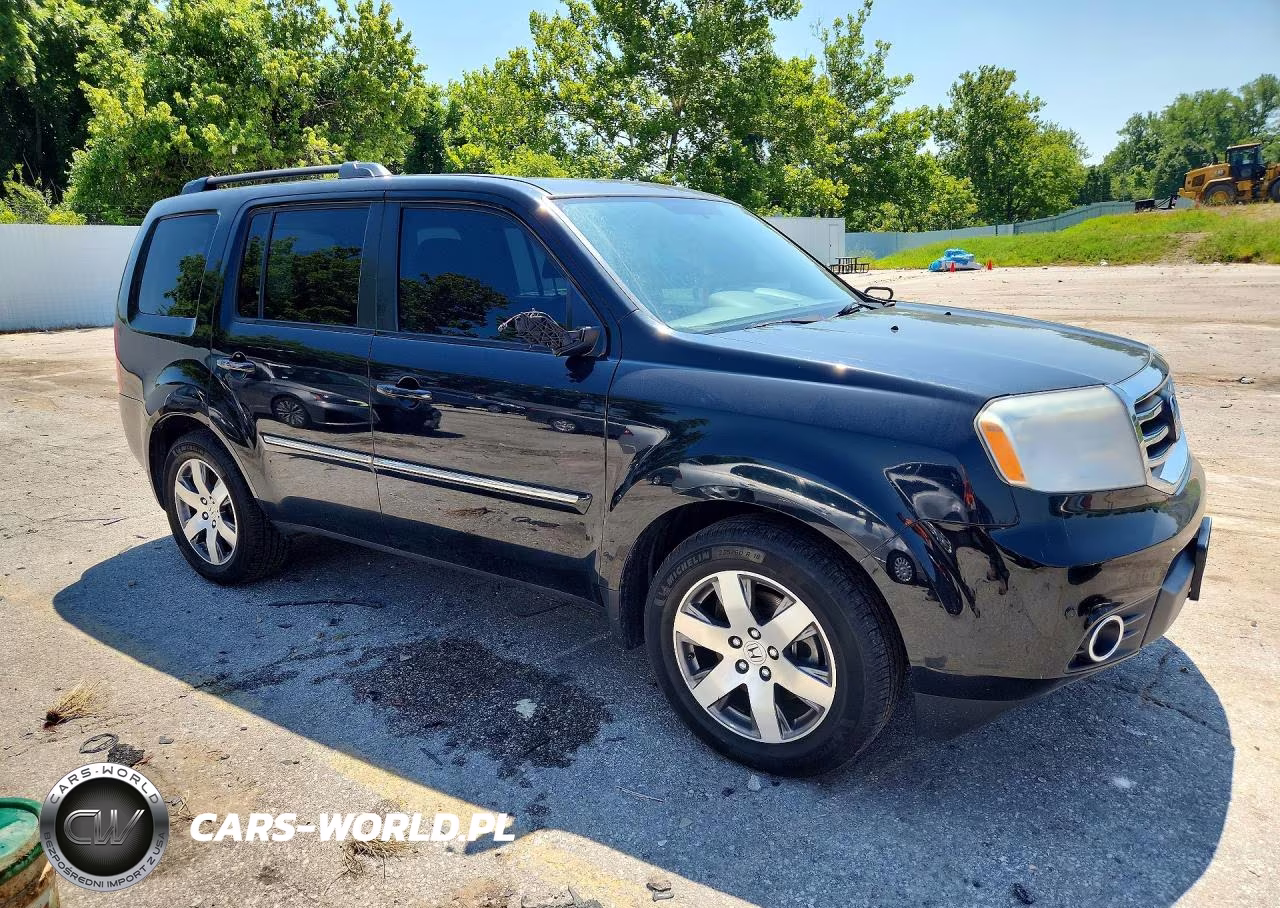2015 Honda Pilot Touring VIN:5FNYF4H94FB047845 - 4