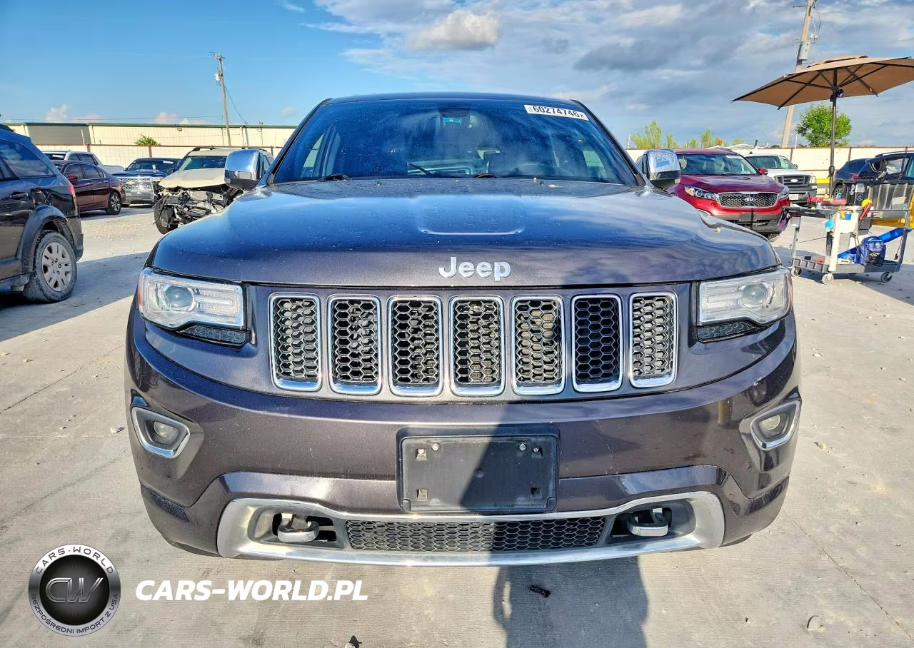 2015 Jeep Grand Cherokee Overland VIN:1C4RJFCG5FC134591 - 5