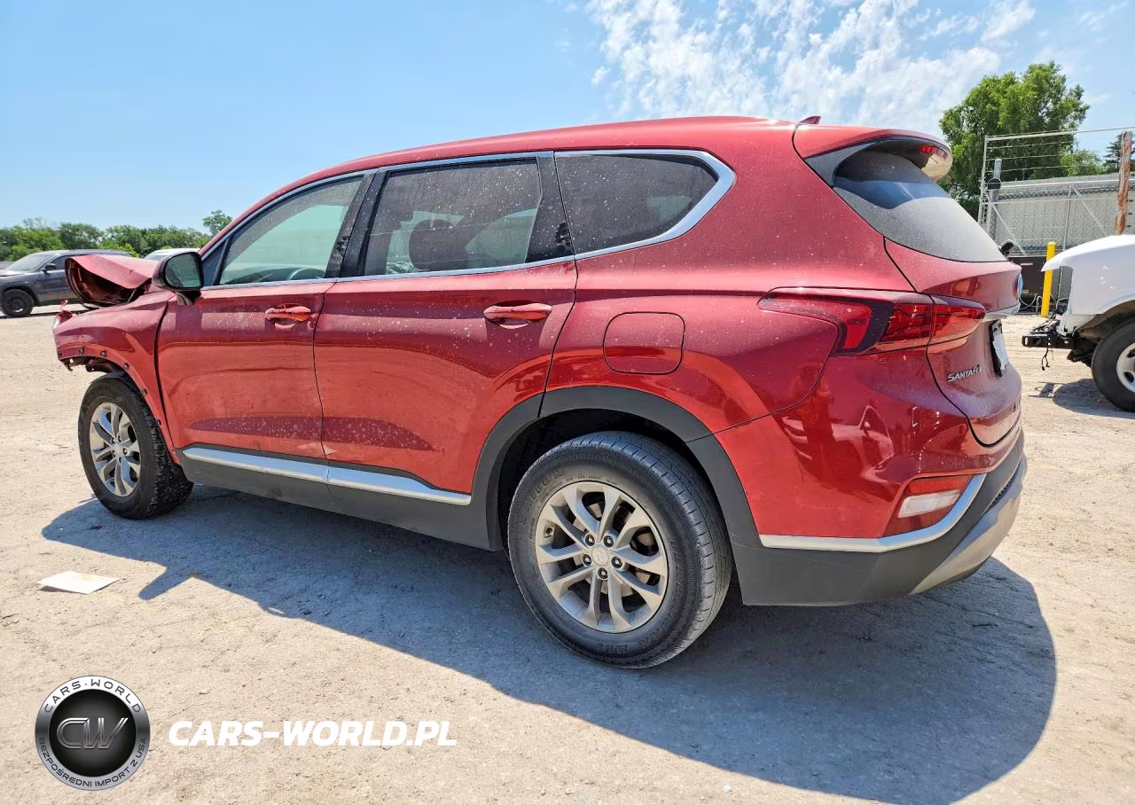2019 Hyundai Santa Fe Sel 2.4L VIN:5NMS33AD5KH005359 - 2