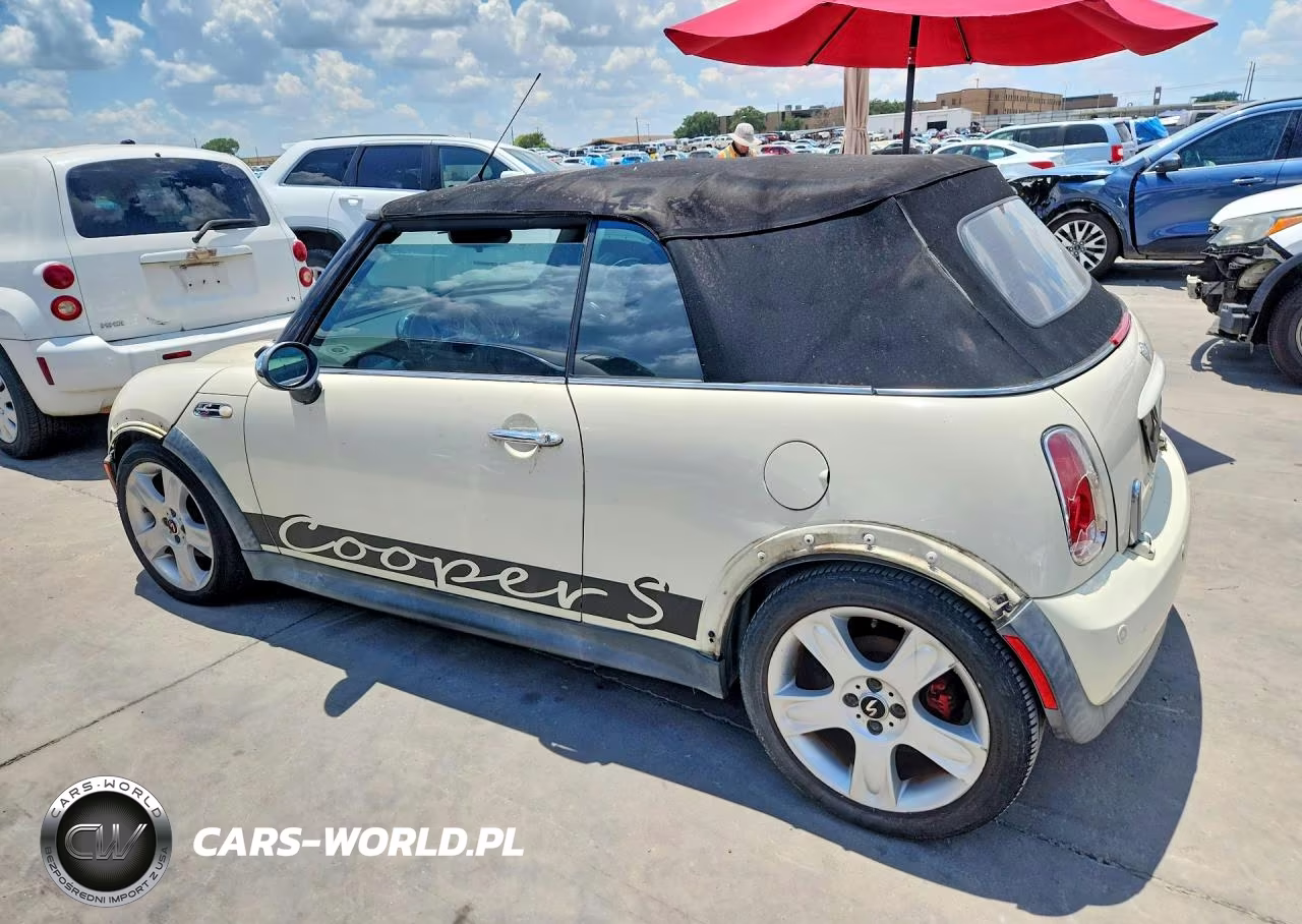 2007 Mini Cooper S VIN:WMWRH33567TL94554 - 2