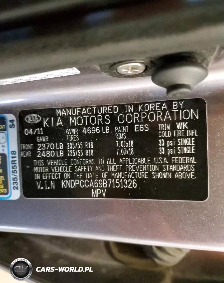 2011 Kia Sportage VIN:KNDPCCA69B7151326 - 13