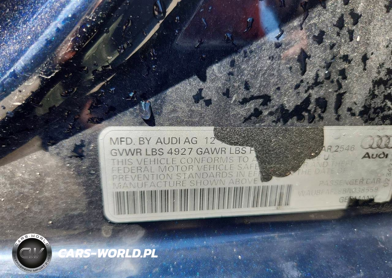2011 Audi A4 Premium VIN:WAUBFAFL8BN038559 - 12