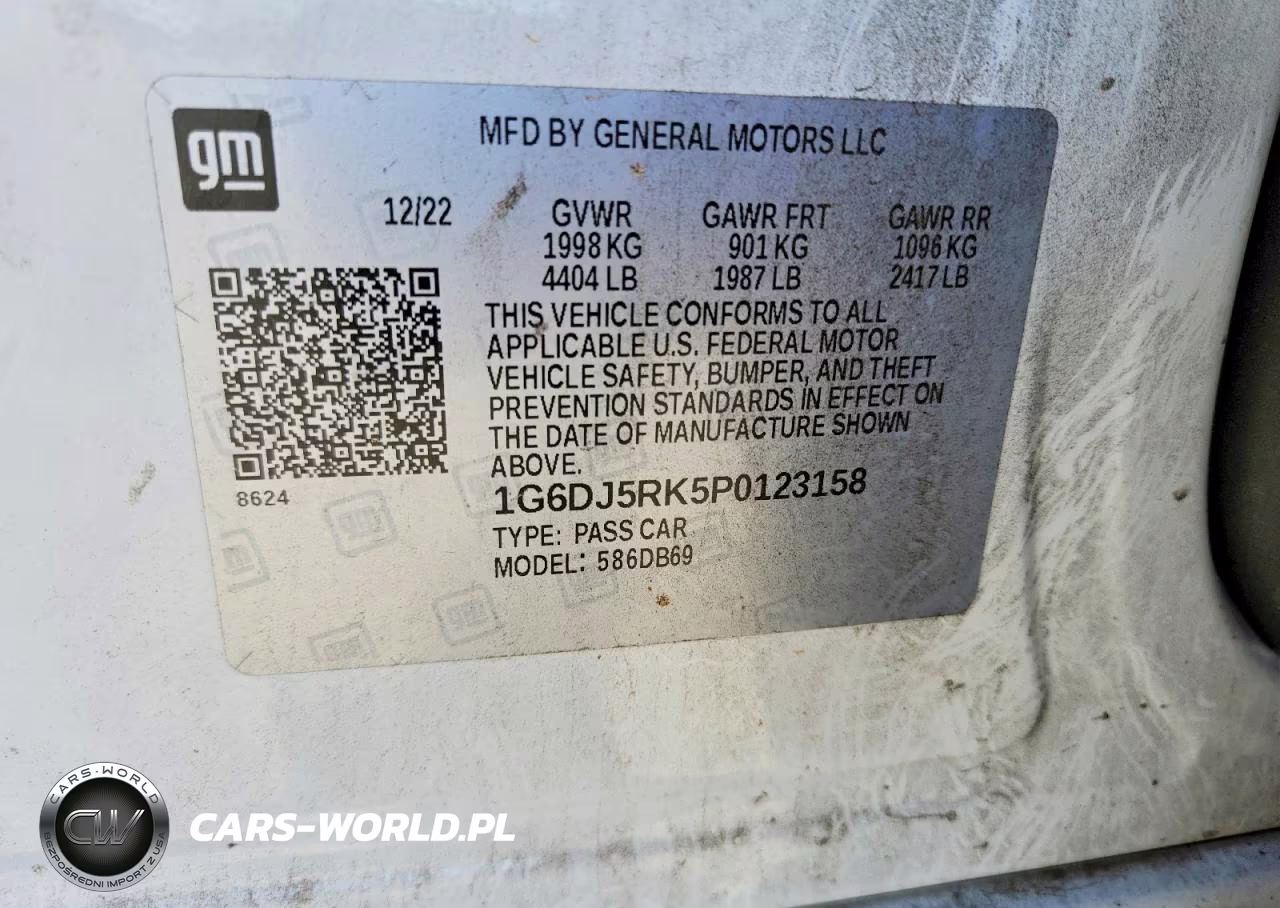 2023 Cadillac Ct4 Luxury VIN:1G6DJ5RK5P0123158 - 12