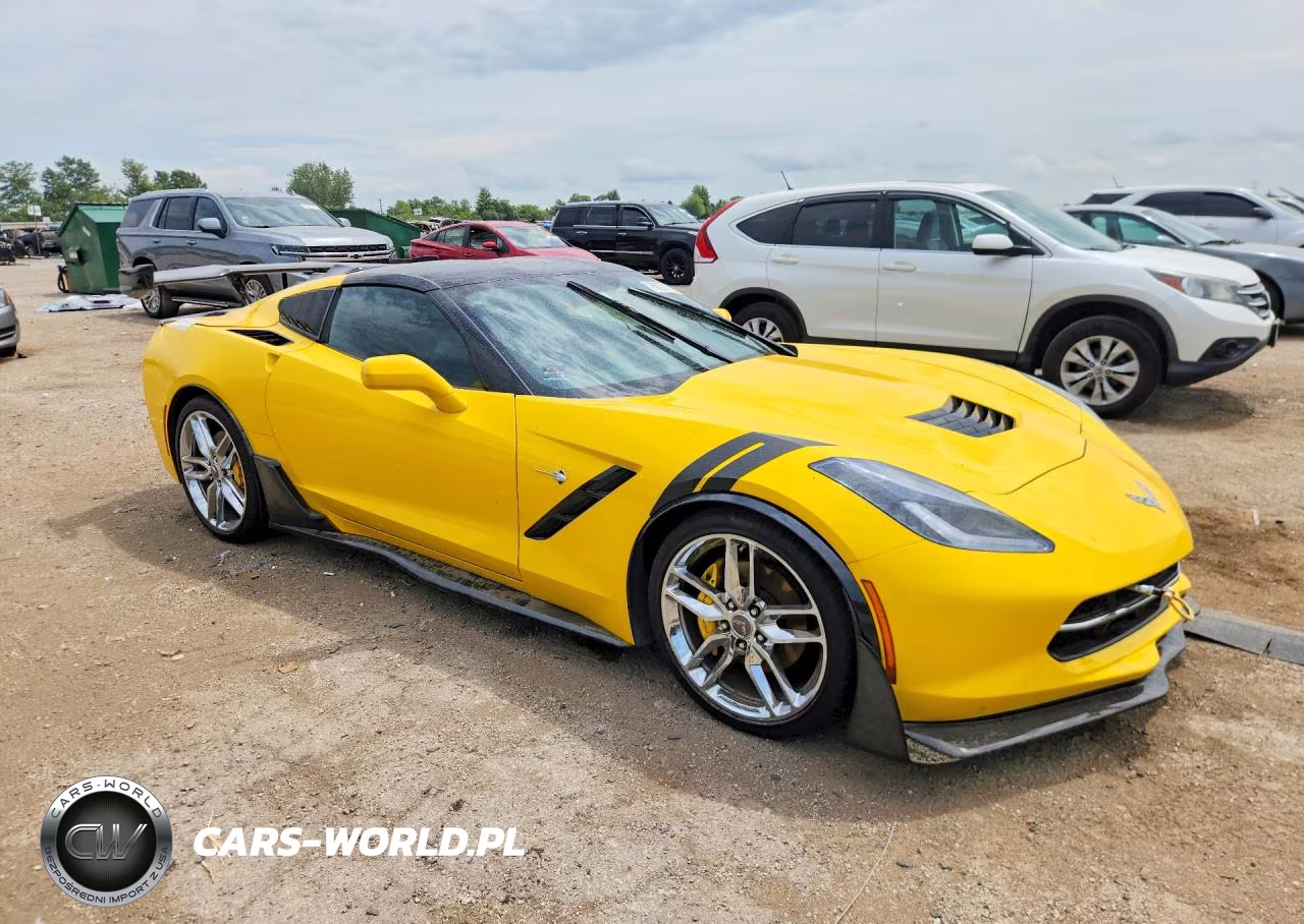 2015 Chevrolet Corvette Stingray 1Lt VIN:1G1YB2D76F5101550 - 4