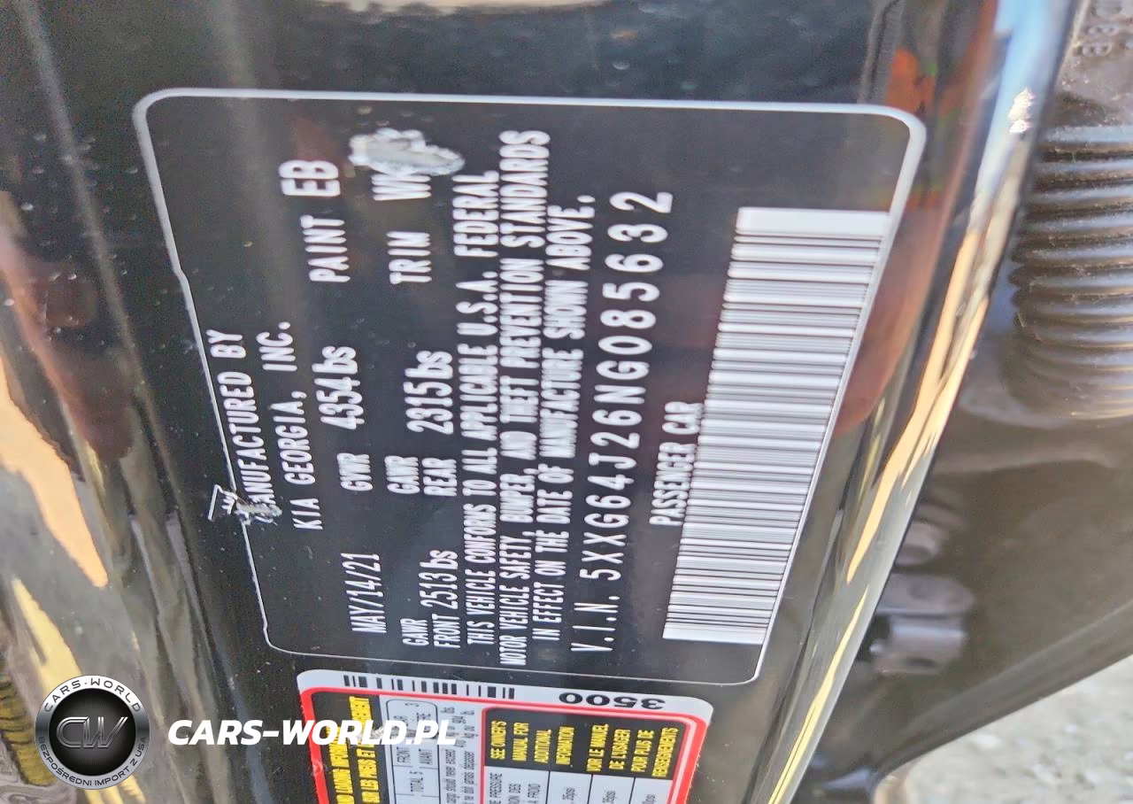 2022 Kia K5 Gt Line VIN:5XXG64J26NG085632 - 12