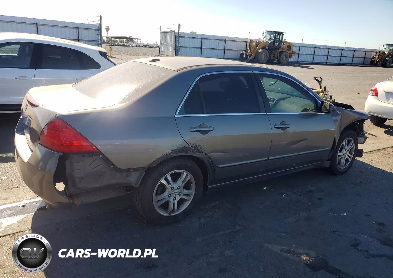 2007 Honda Accord Ex VIN:1HGCM56897A162968 - 3