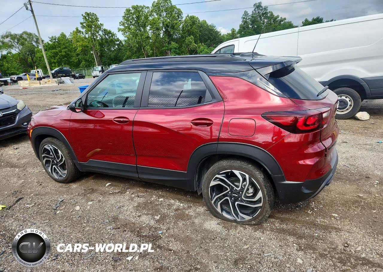 2024 Chevrolet Trailblazer Rs VIN:KL79MTSLXRB095086 - 2
