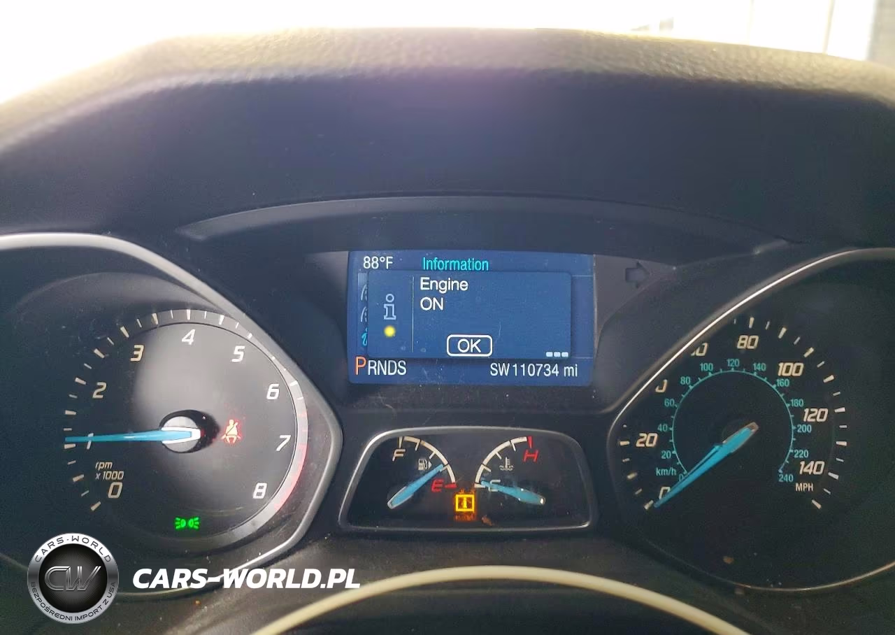 2014 Ford Focus Se VIN:1FADP3F27EL238351 - 9