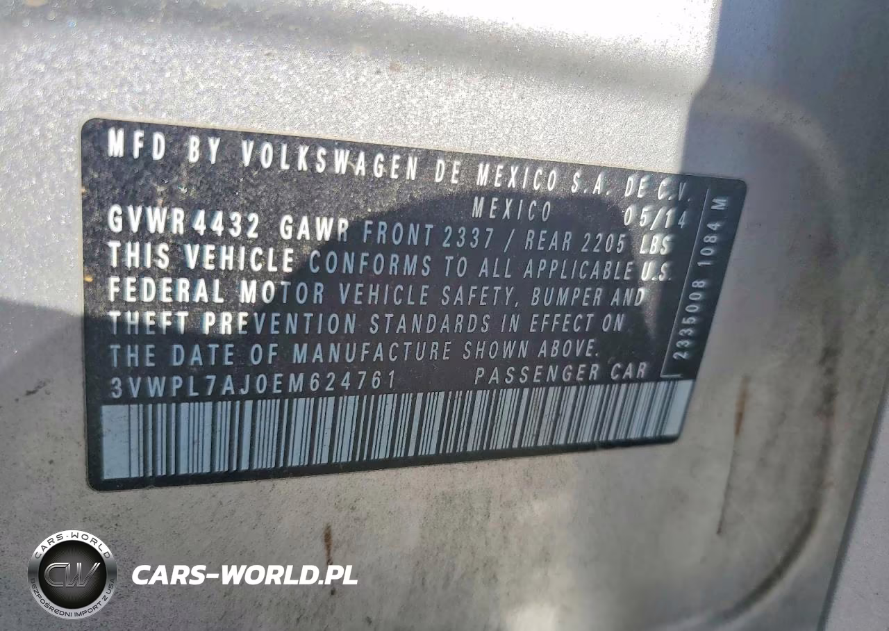2014 Volkswagen Jetta Tdi VIN:3VWPL7AJ0EM624761 - 13