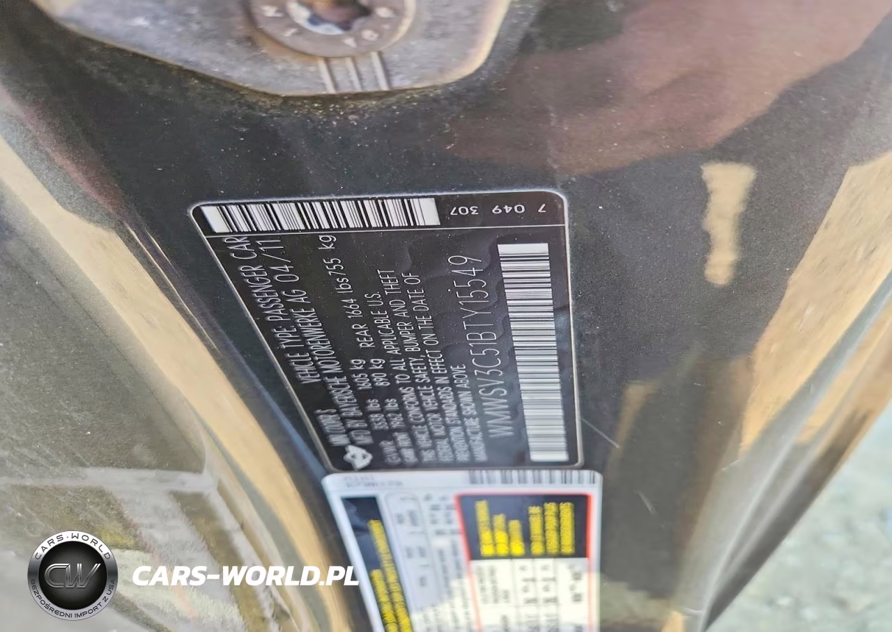 2011 Mini Cooper S VIN:WMWSV3C51BTY15549 - 12