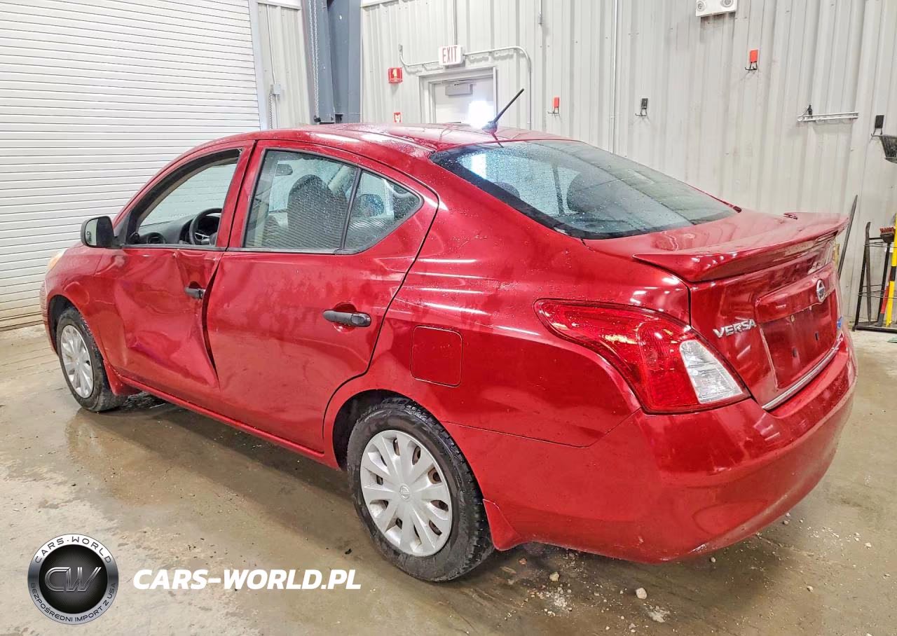 2014 Nissan Versa 1.6 S Plus VIN:3N1CN7AP8EL839166 - 2