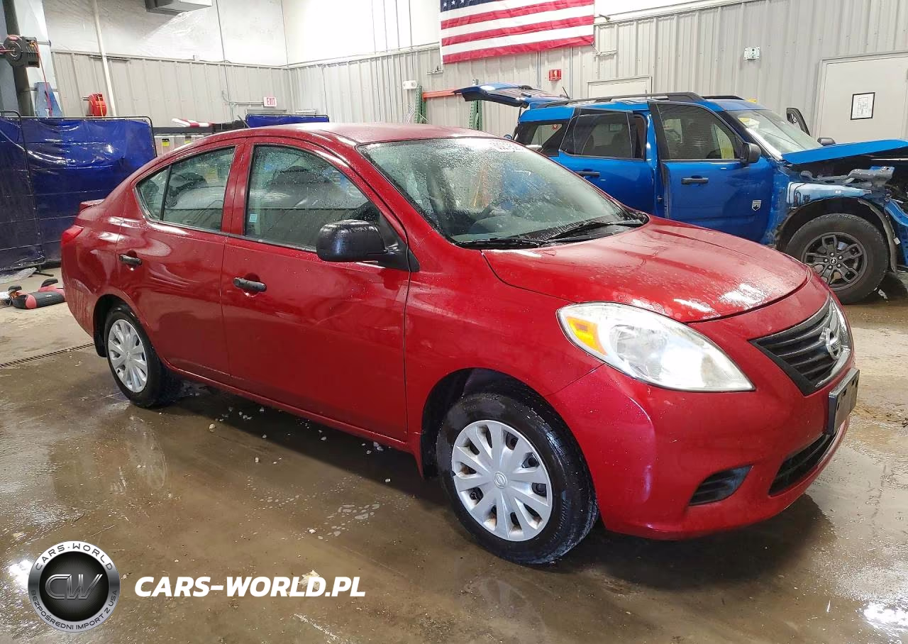 2014 Nissan Versa 1.6 S Plus VIN:3N1CN7AP8EL839166 - 4