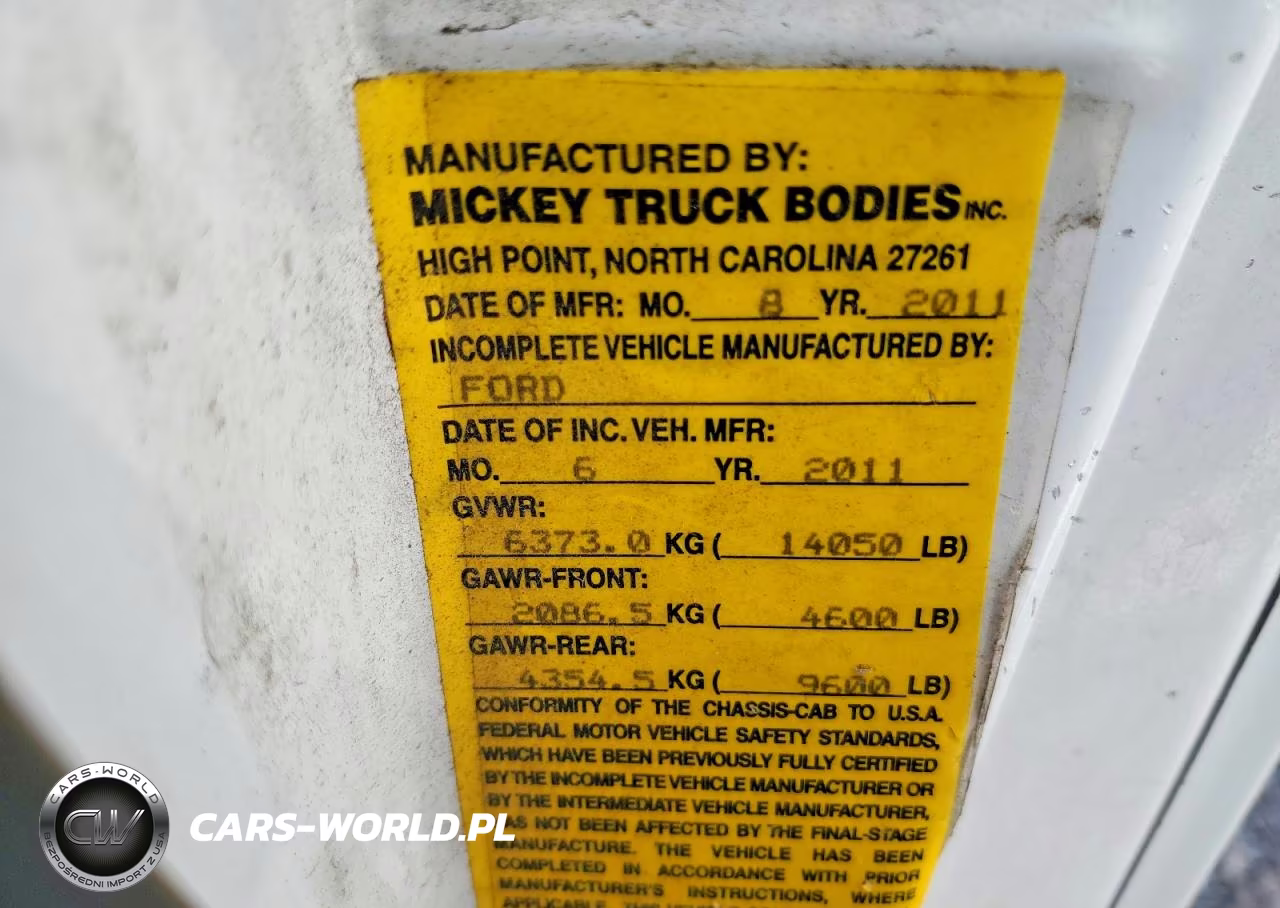2011 Ford E450 Refrigerated Box Truck VIN:1FDXE4FL9BDB20475 - 13