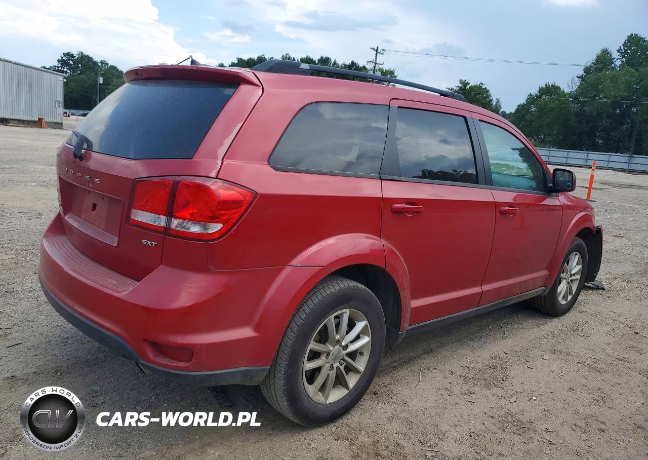 2014 Dodge Journey Sxt VIN:3C4PDCBG3ET235632 - 3