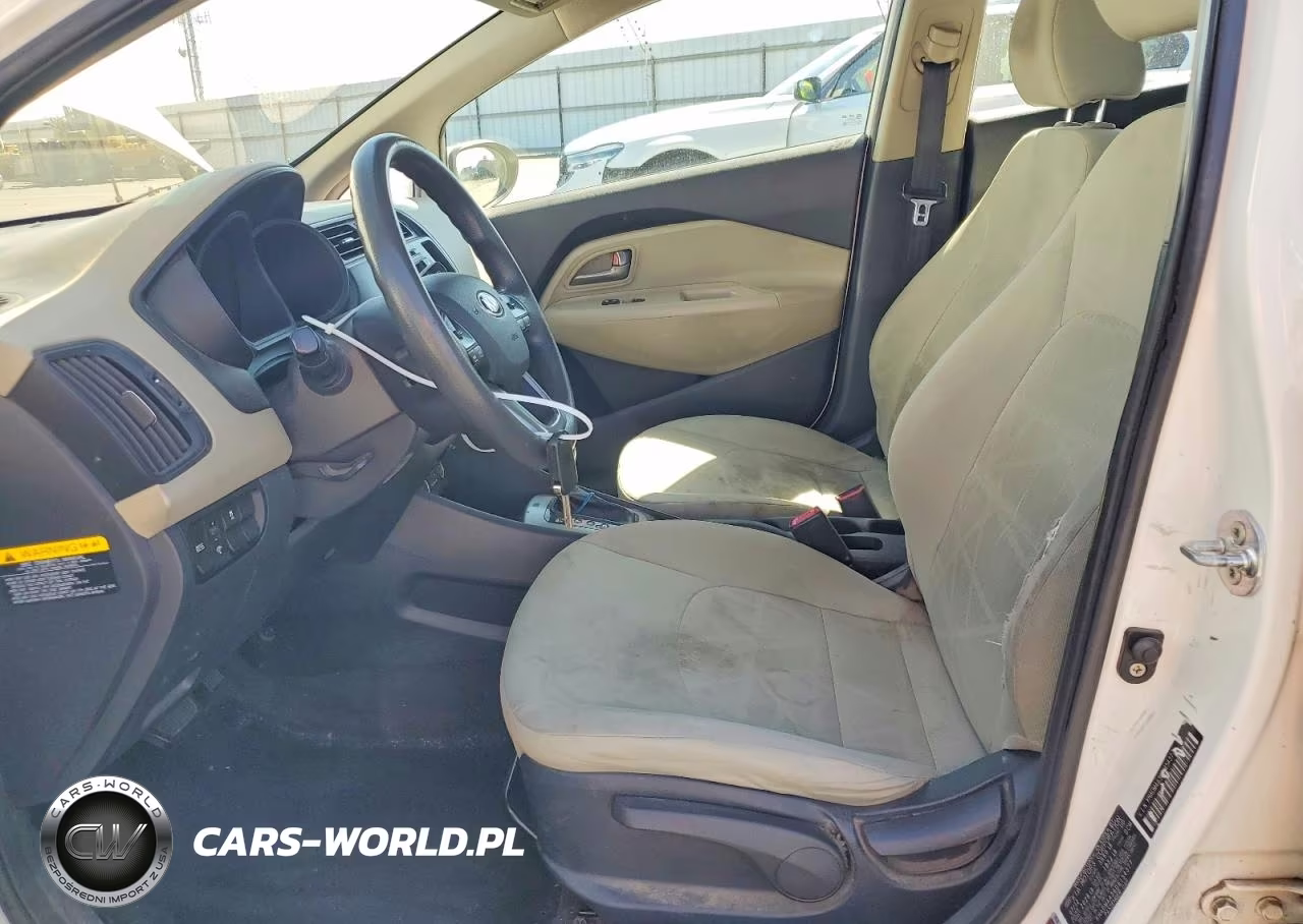 2013 Kia Rio Lx VIN:KNADM4A36D6154377 - 7