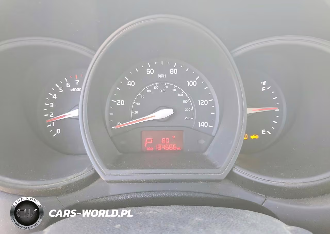 2013 Kia Rio Lx VIN:KNADM4A36D6154377 - 9