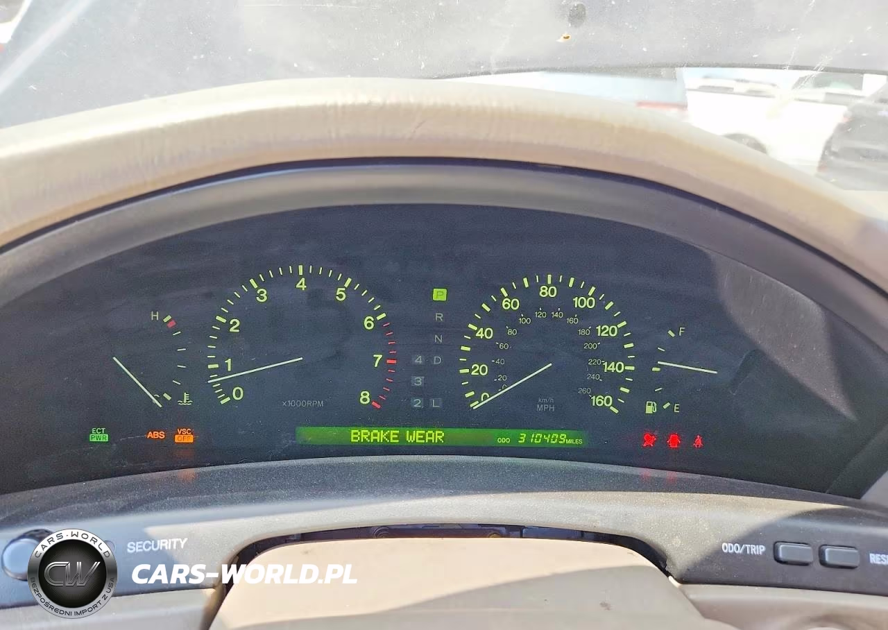 1998 Lexus Ls 400 VIN:JT8BH28F3W0129945 - 9