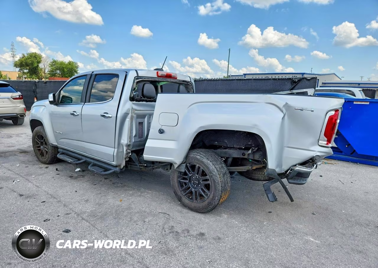 2015 GMC Canyon Slt VIN:1GTG6CE36F1194019 - 2