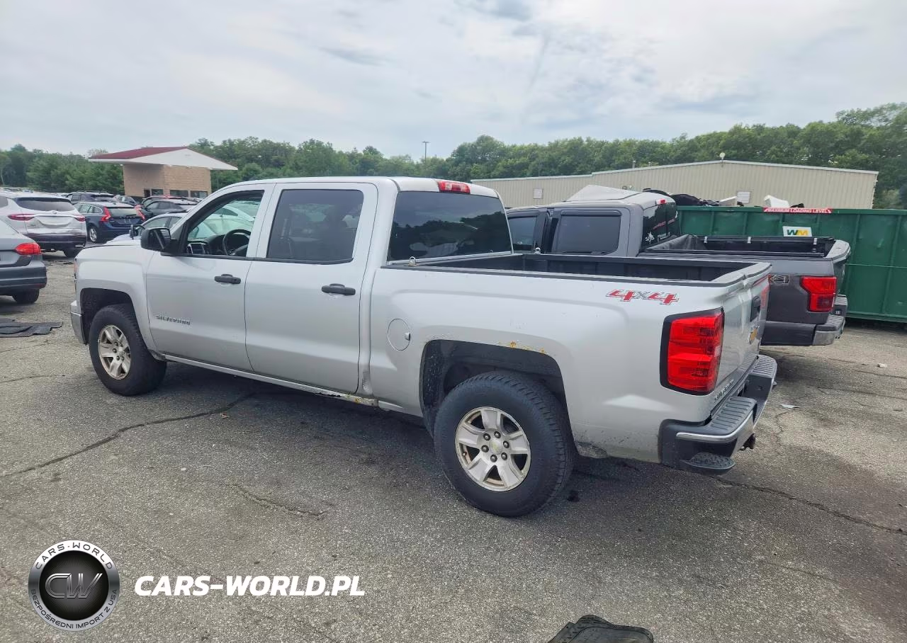 2014 Chevrolet Silverado K1500 Lt VIN:3GCUKREC3EG439652 - 2
