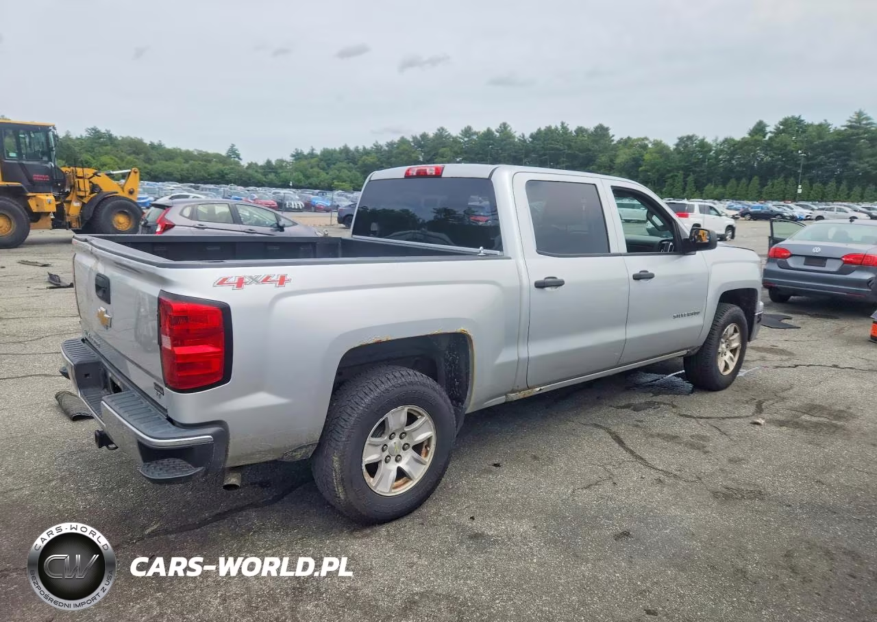 2014 Chevrolet Silverado K1500 Lt VIN:3GCUKREC3EG439652 - 3
