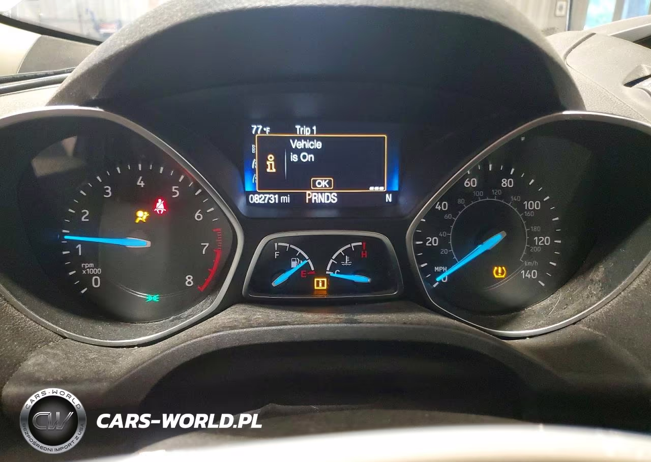 2018 Ford Escape S VIN:1FMCU0F74JUA19243 - 9