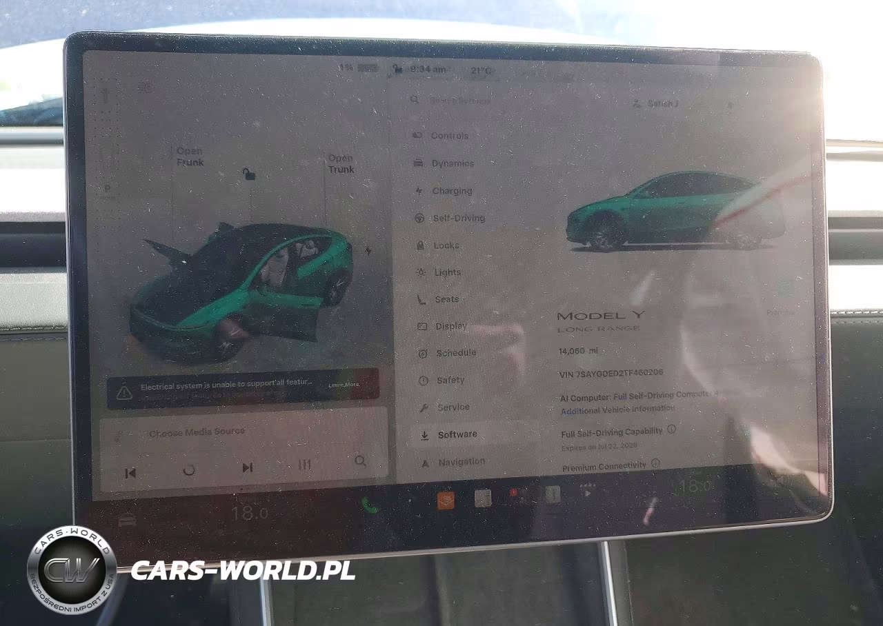 2026 Tesla Model Y VIN:7SAYGDED2TF460206 - 9
