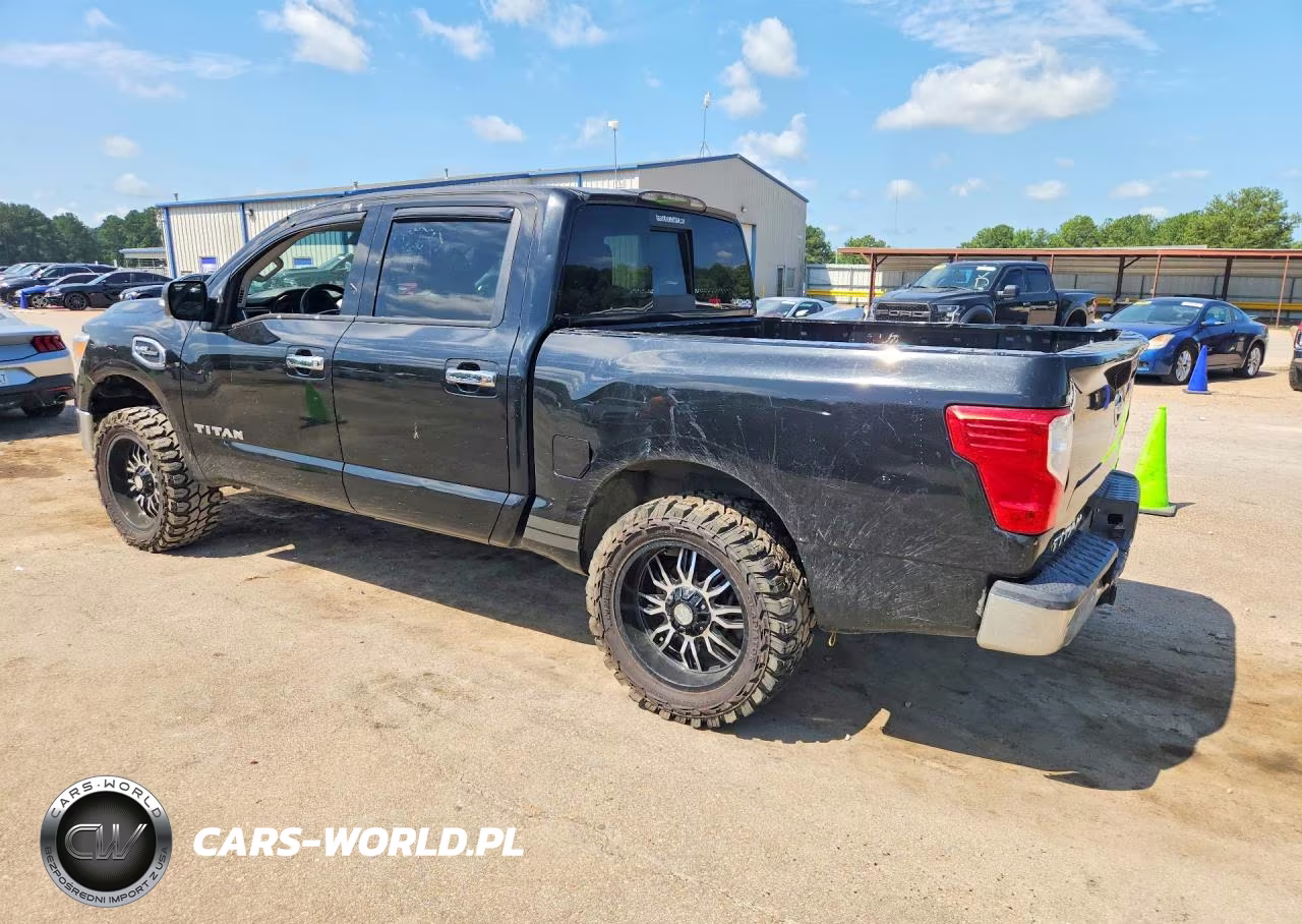 2017 Niss Titan Sv VIN:1N6AA1EK8HN534859 - 2