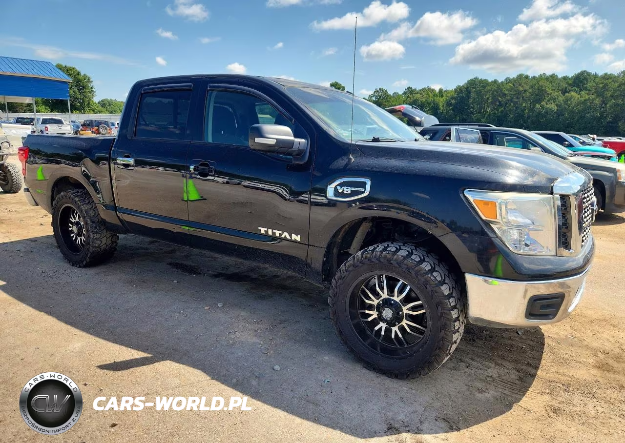 2017 Niss Titan Sv VIN:1N6AA1EK8HN534859 - 4