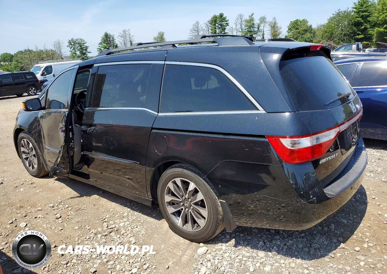 2011 Honda Odyssey Touring VIN:5FNRL5H97BB057234 - 2