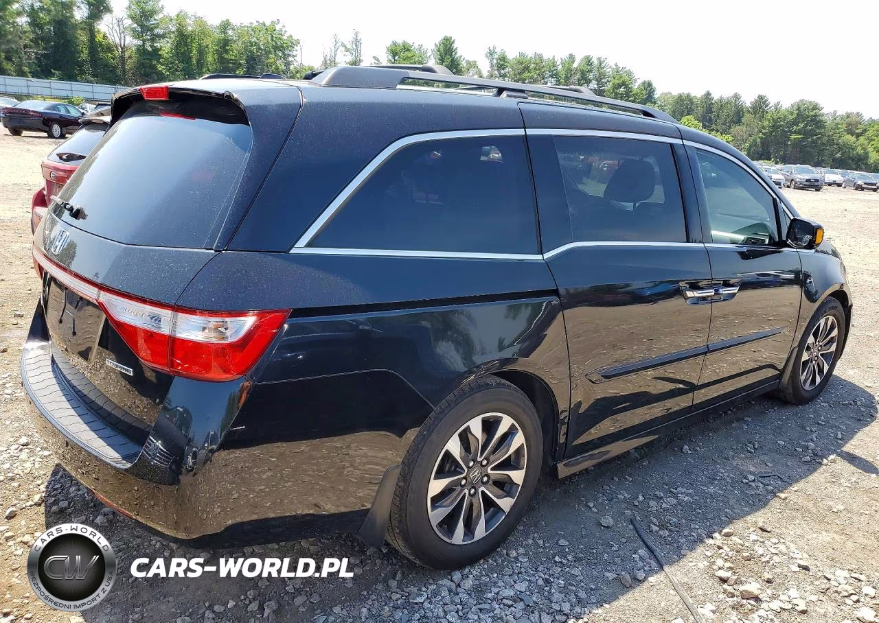 2011 Honda Odyssey Touring VIN:5FNRL5H97BB057234 - 3