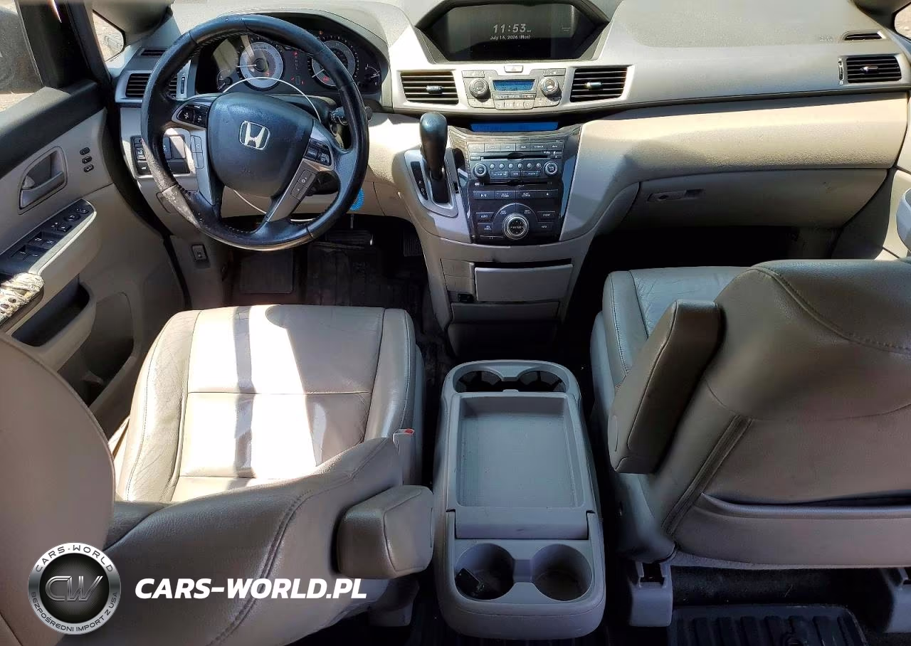 2011 Honda Odyssey Touring VIN:5FNRL5H97BB057234 - 8