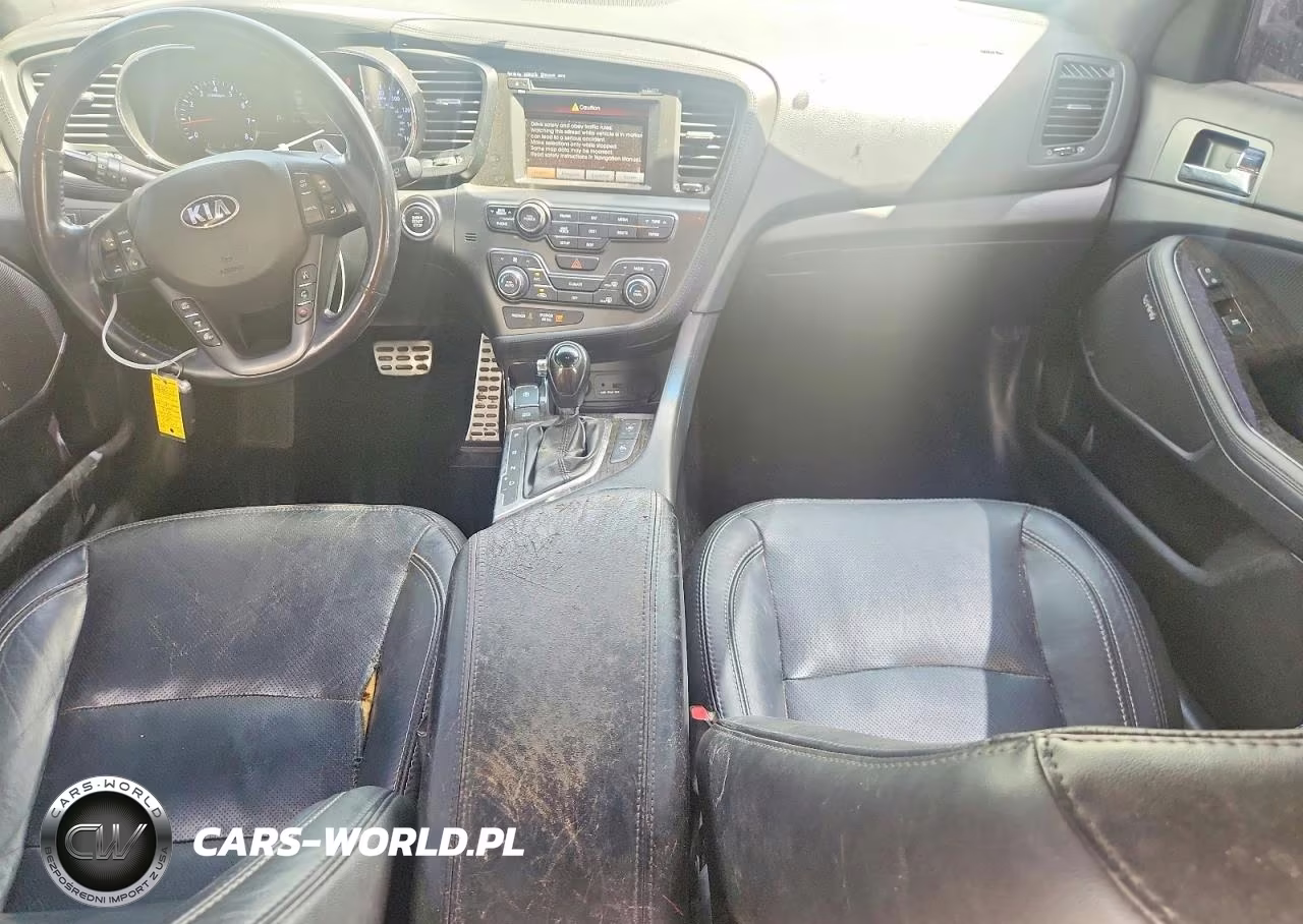 2013 Kia Optima Sx VIN:5XXGR4A61DG213641 - 8