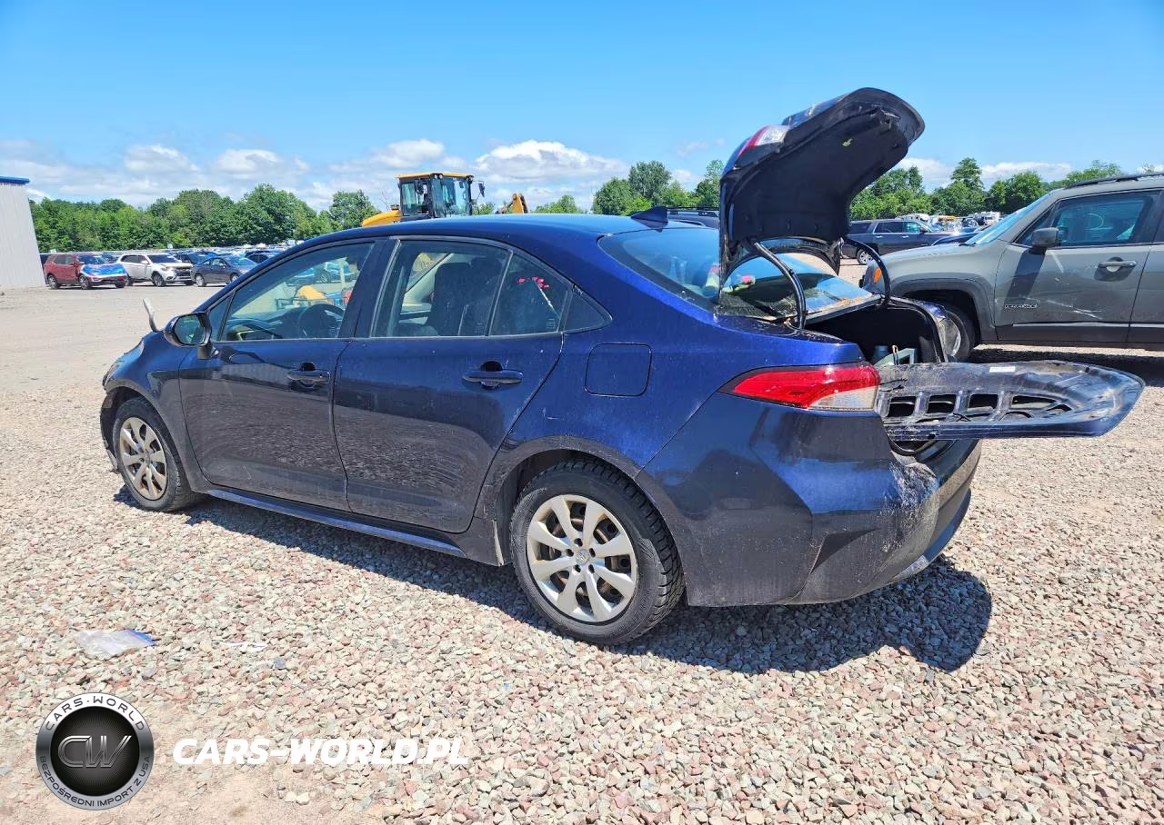 2021 Toyota Corolla Le VIN:JTDEPMAE5MJ188811 - 2