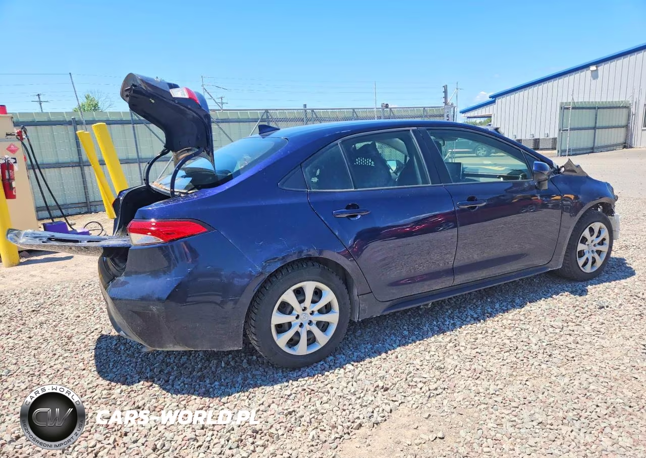 2021 Toyota Corolla Le VIN:JTDEPMAE5MJ188811 - 3