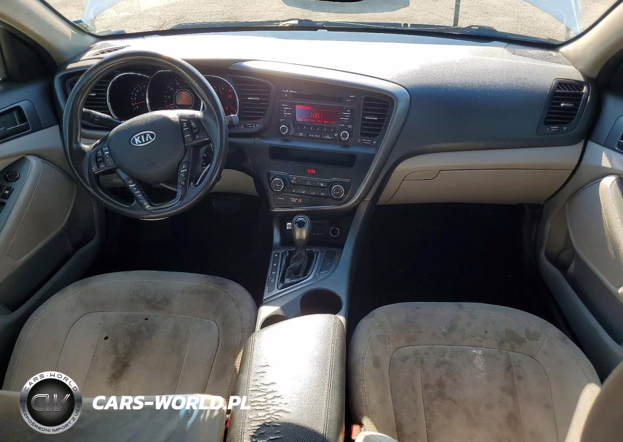 2011 Kia Optima Lx VIN:KNAGM4A78B5160152 - 8