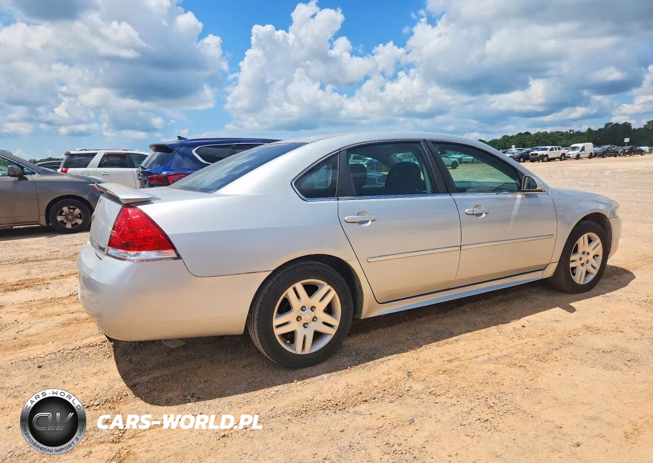 2012 Chevrolet Impala Lt VIN:2G1WG5E33C1141183 - 3