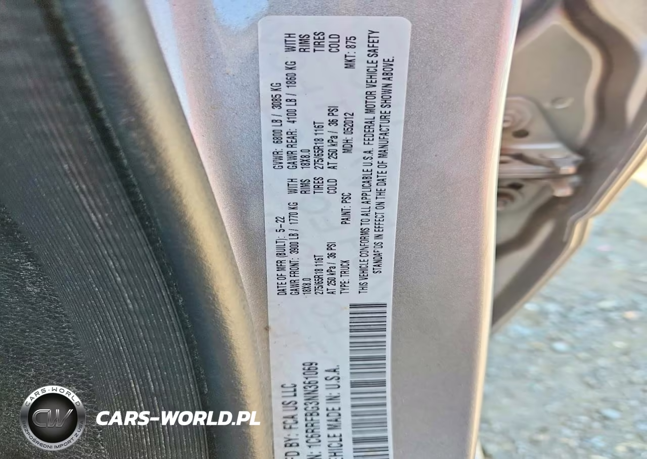 2022 Ram 1500 Big Horn-Lone Star VIN:1C6RRFBG3NN361069 - 12