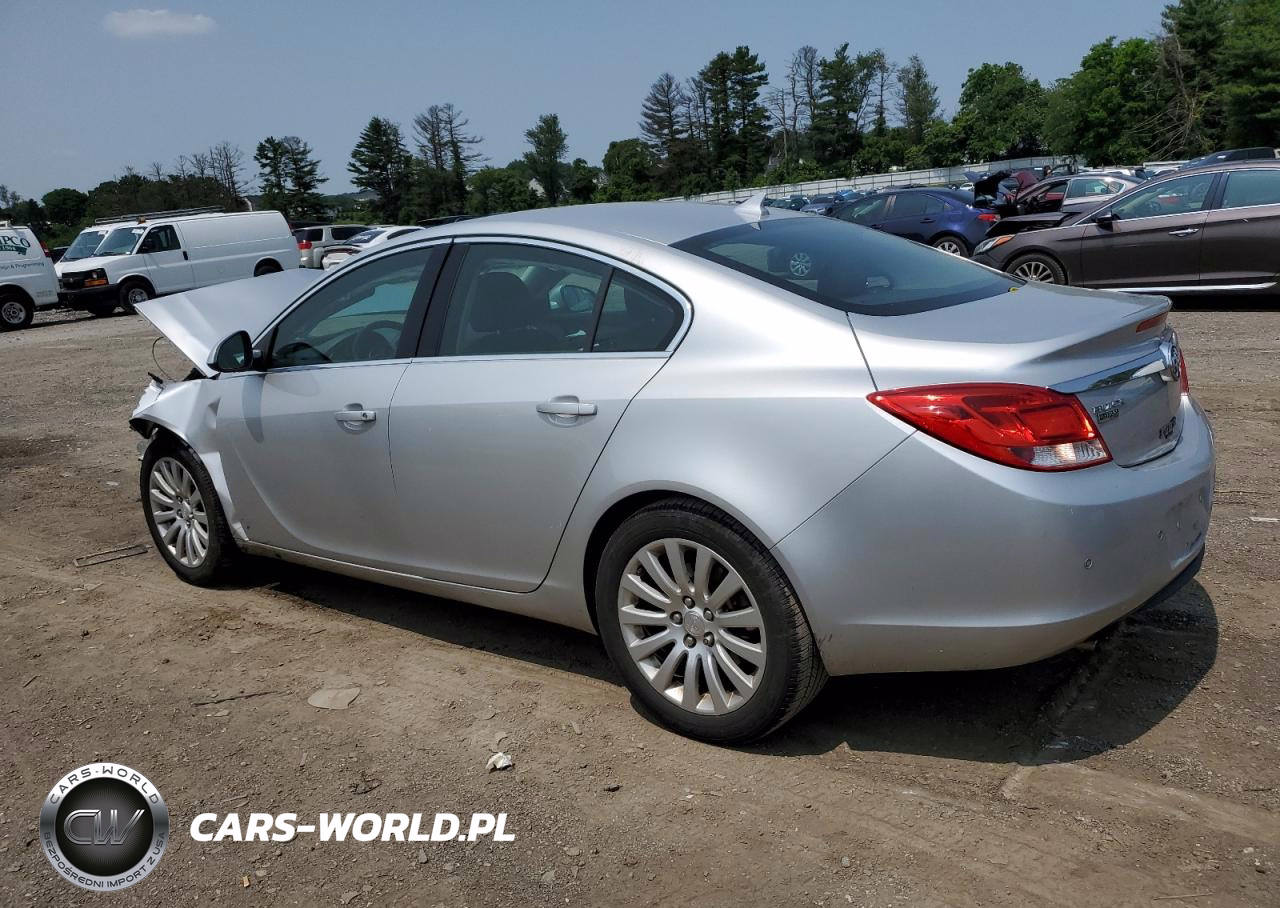2011 Buick Regal Cxl VIN:W04GW5EV5B1070664 - 2