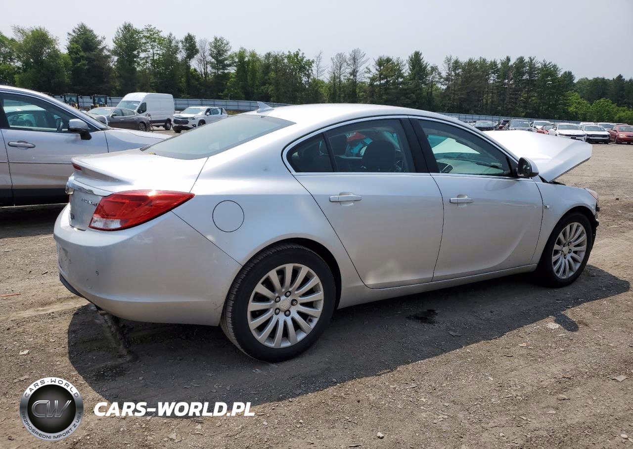 2011 Buick Regal Cxl VIN:W04GW5EV5B1070664 - 3