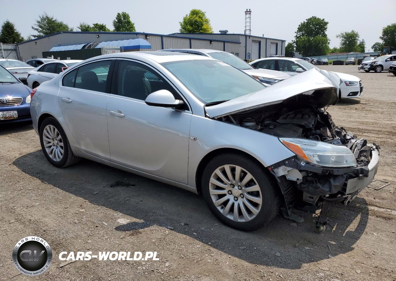 2011 Buick Regal Cxl VIN:W04GW5EV5B1070664 - 4