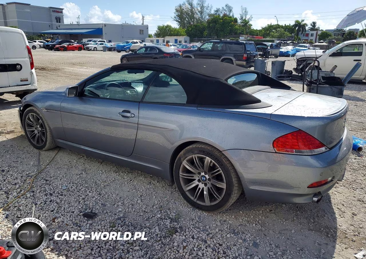 2007 BMW 650 I VIN:WBAEK13577CN80530 - 2