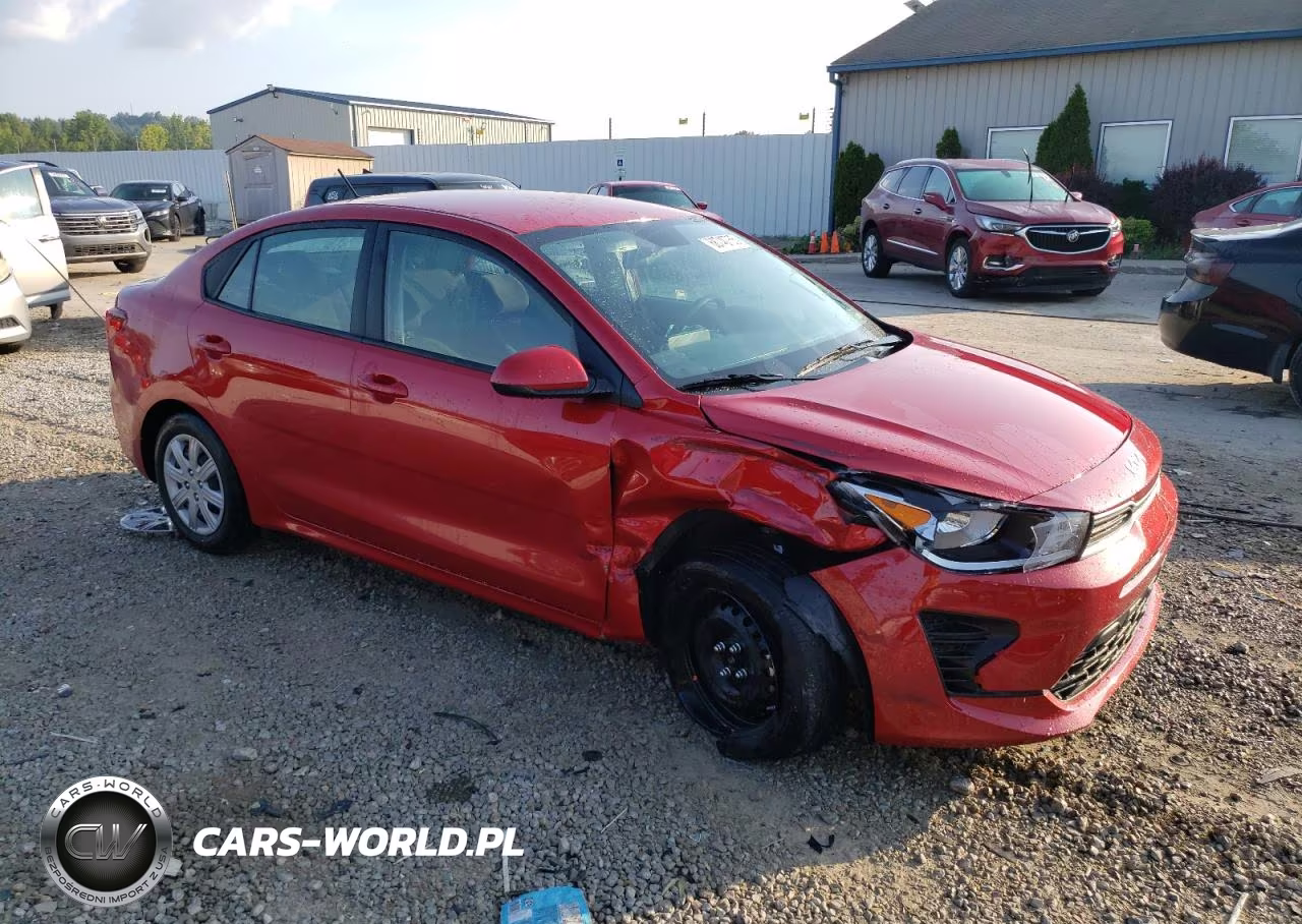 2023 Kia Rio Lx VIN:3KPA24AD9PE607796 - 4