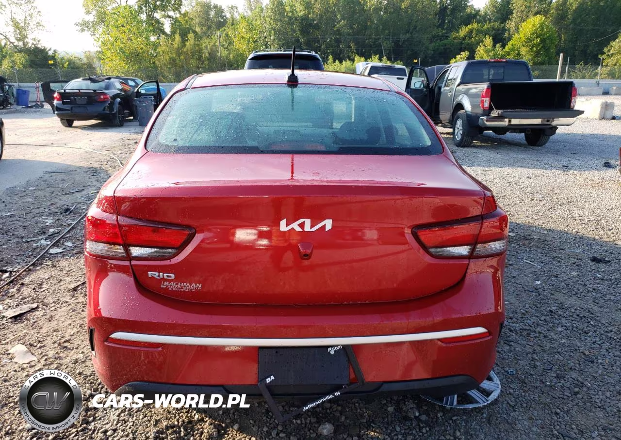 2023 Kia Rio Lx VIN:3KPA24AD9PE607796 - 6