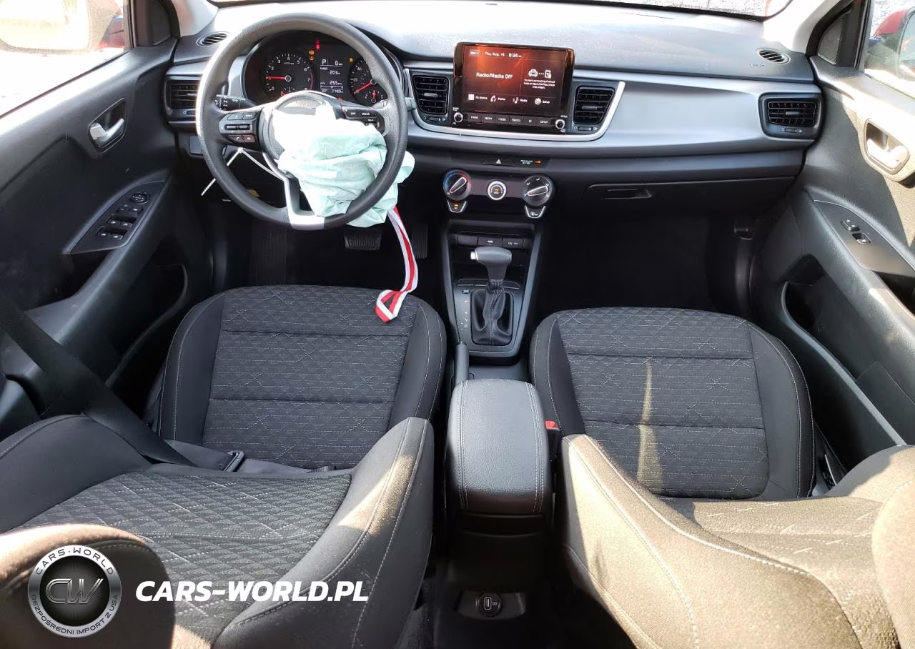 2023 Kia Rio Lx VIN:3KPA24AD9PE607796 - 8